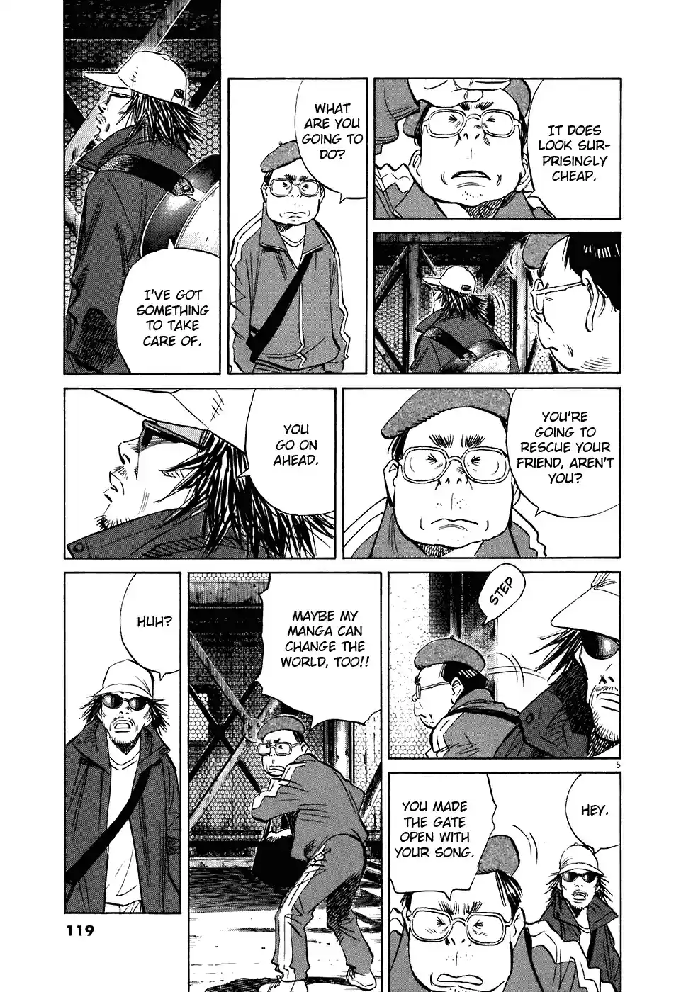20th Century Boys Vol. 19 Ch. 210 The Seven Samurai of the Wasteland