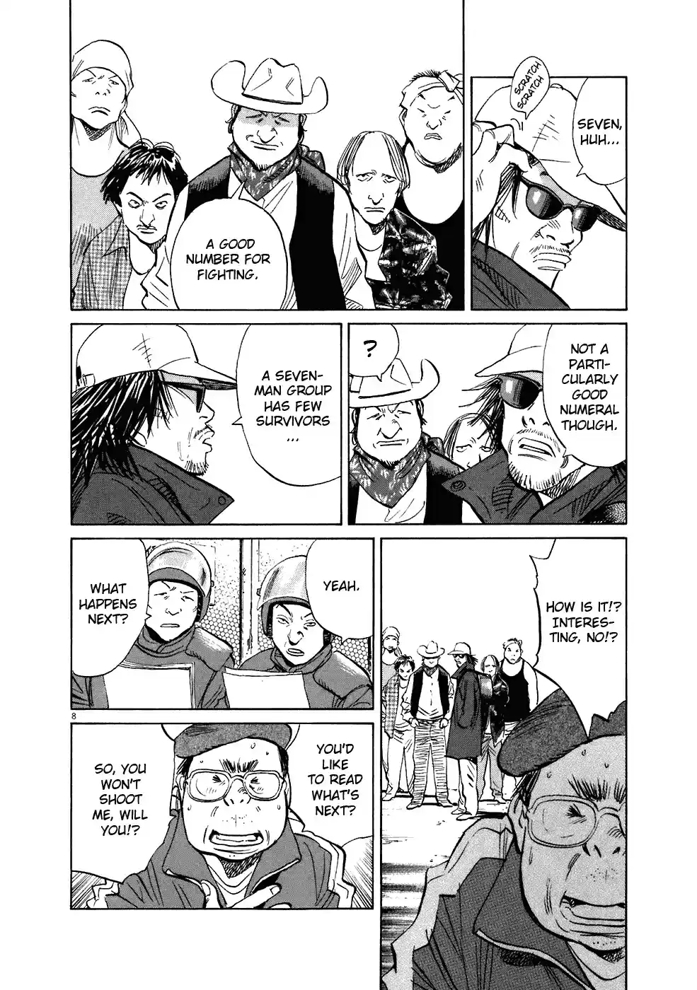 20th Century Boys Vol. 19 Ch. 210 The Seven Samurai of the Wasteland
