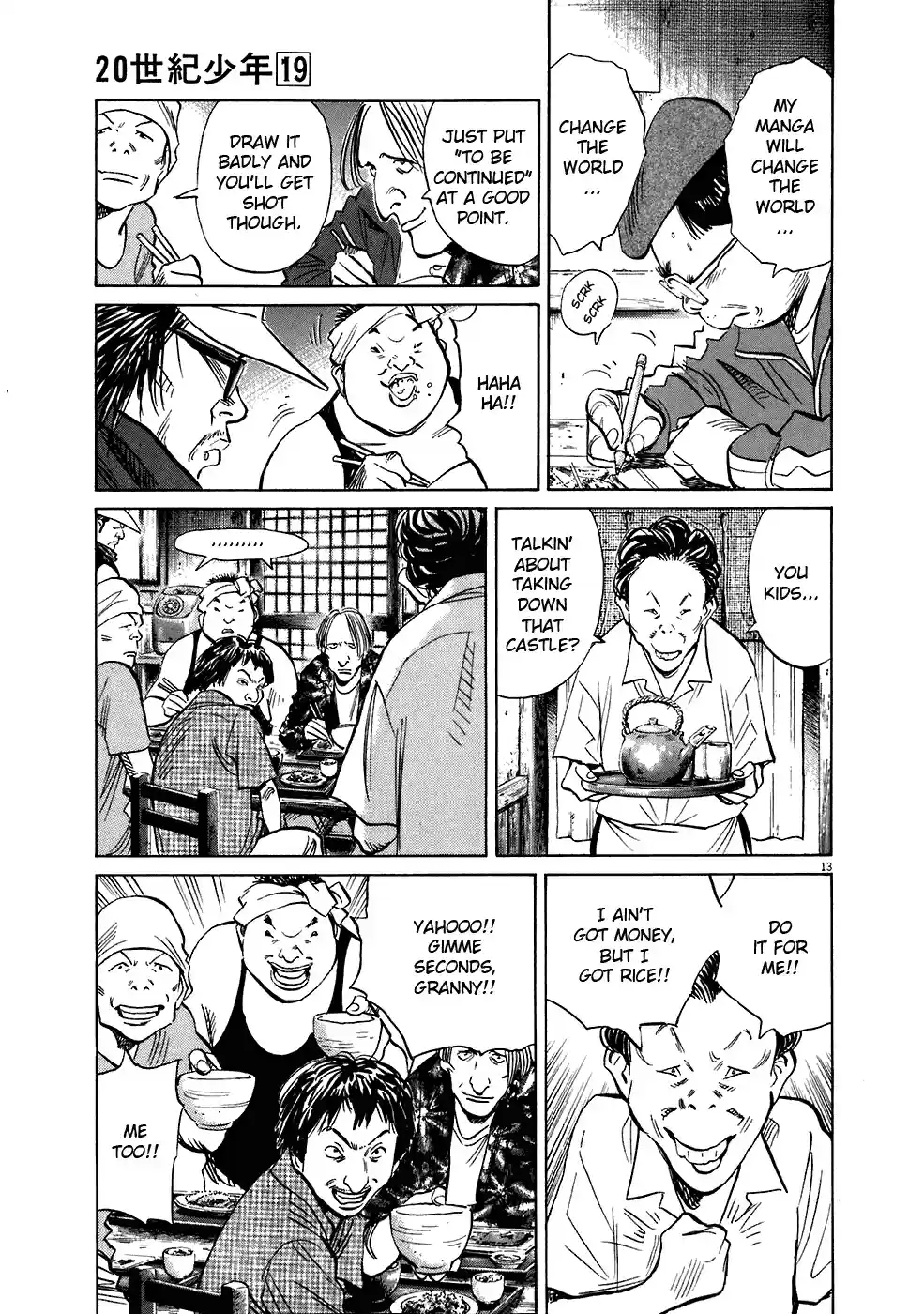 20th Century Boys Vol. 19 Ch. 210 The Seven Samurai of the Wasteland