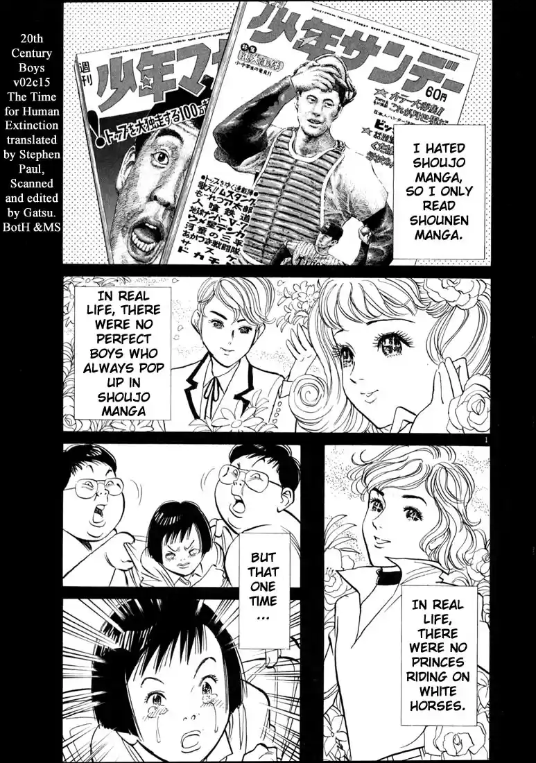 20th Century Boys Vol. 2 Ch. 15 The Time for Human Extinction