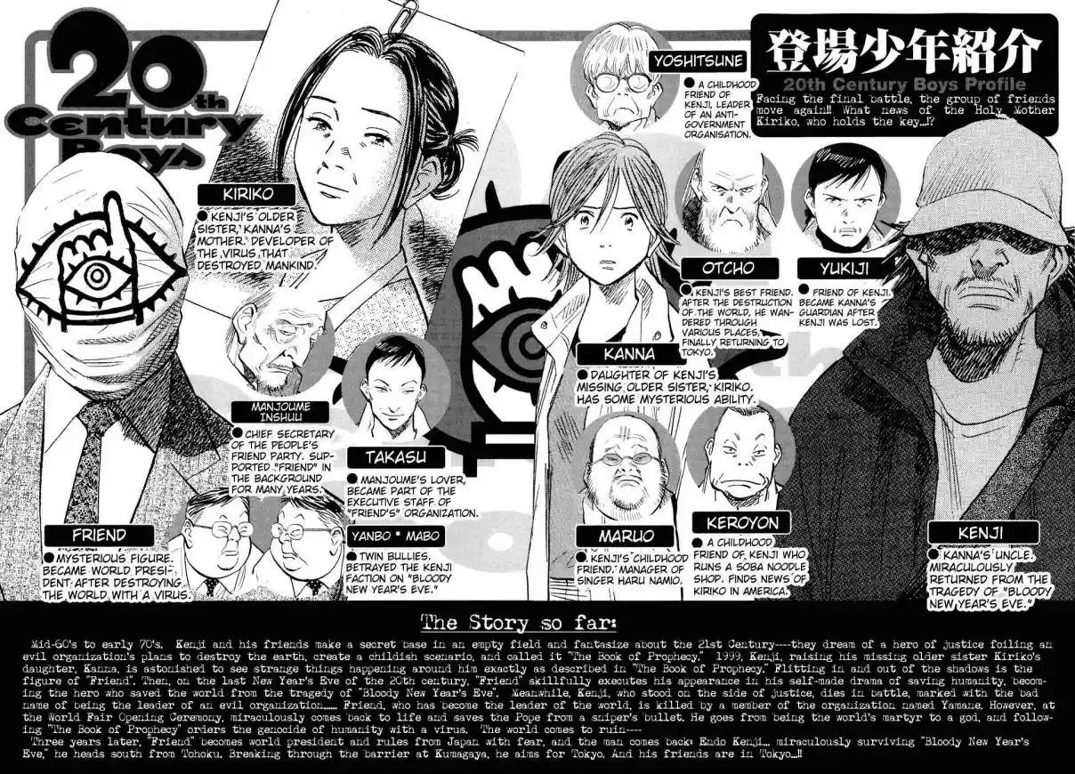 20th Century Boys Vol. 20 Ch. 215 The Important Point