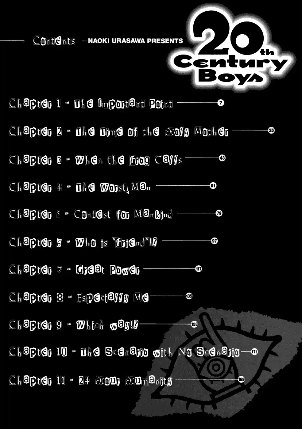 20th Century Boys Vol. 20 Ch. 215 The Important Point
