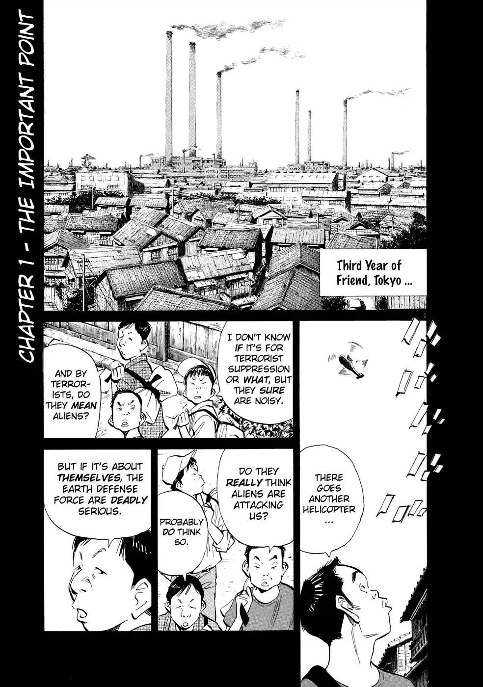 20th Century Boys Vol. 20 Ch. 215 The Important Point
