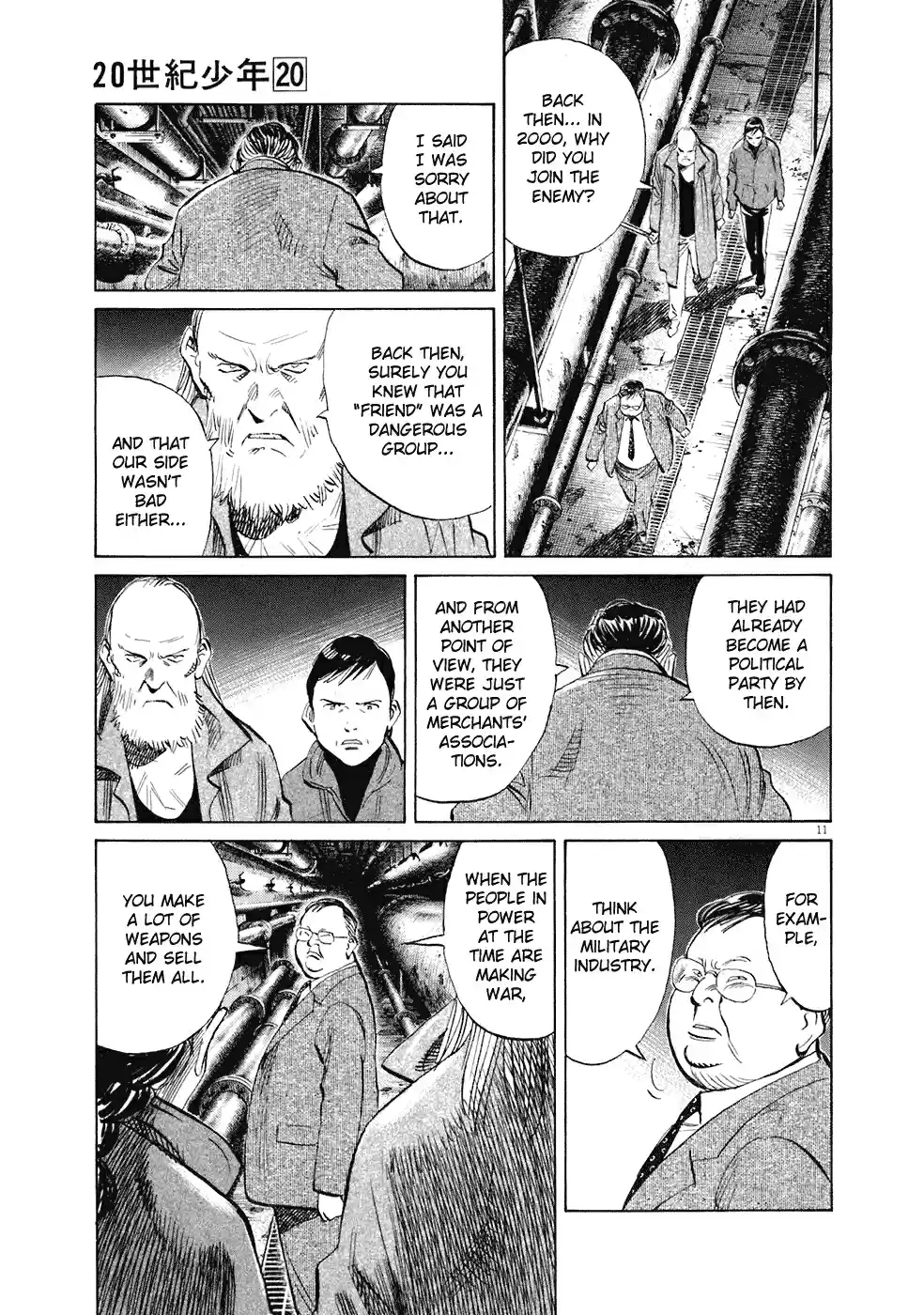 20th Century Boys Vol. 20 Ch. 223 Which way?!