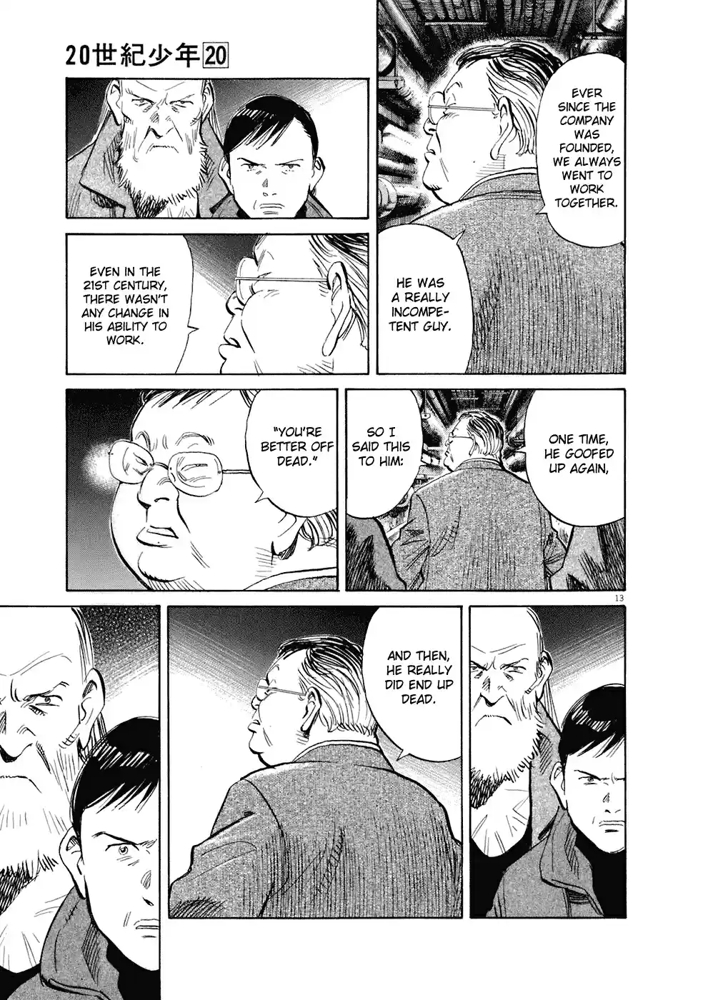 20th Century Boys Vol. 20 Ch. 223 Which way?!