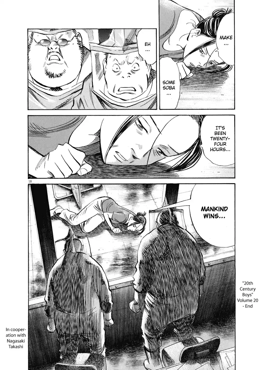 20th Century Boys Vol. 20 Ch. 225 24 Hour Humanity