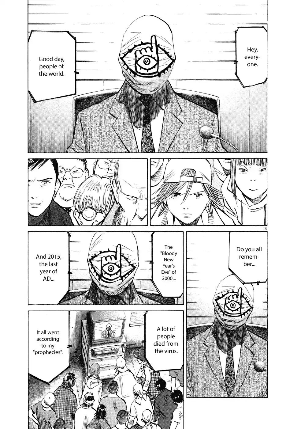 20th Century Boys Vol. 21 Ch. 236 Confessions of a Mask