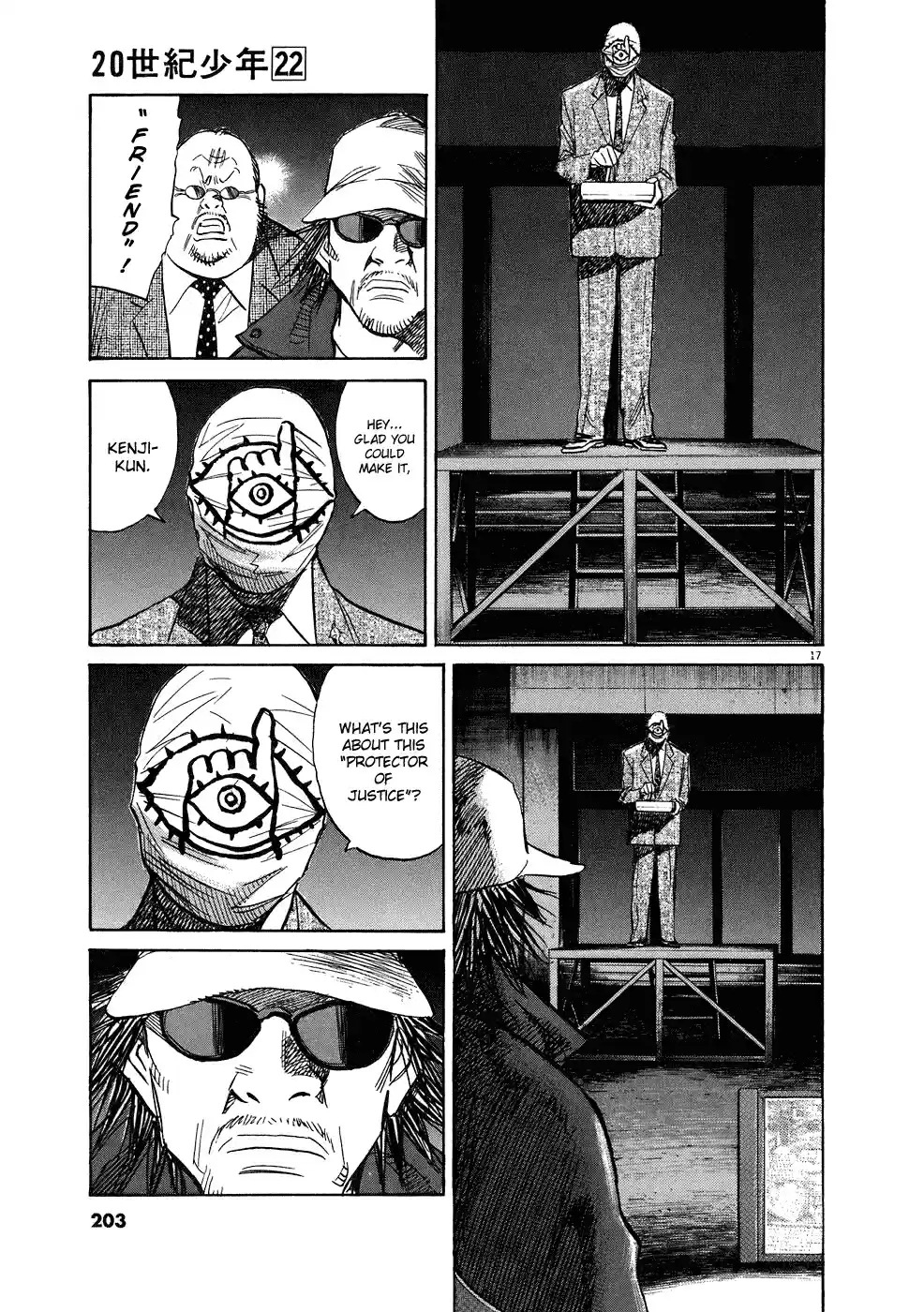20th Century Boys Vol. 22 Ch. 247 Protector of Justice