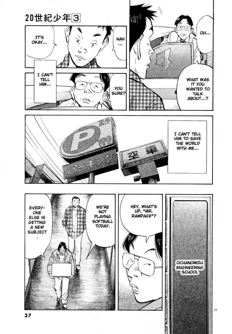 20th Century Boys Vol. 3 Ch. 23 Determination