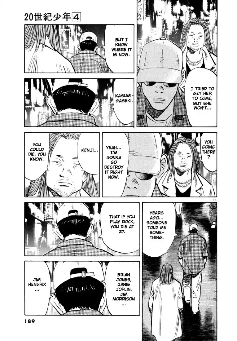 20th Century Boys Vol. 4 Ch. 42 Underground Emperor