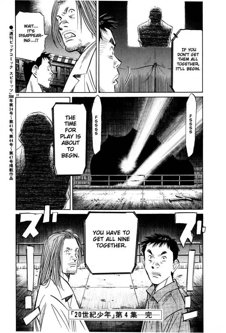 20th Century Boys Vol. 4 Ch. 43 In the Darkness