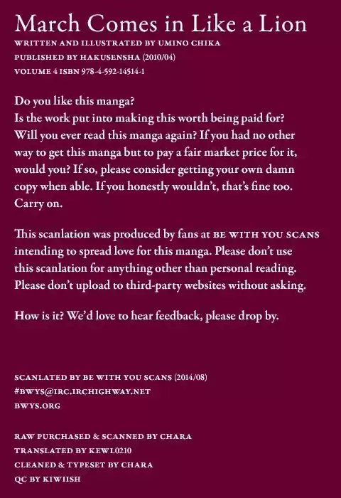 3-gatsu no Lion 34