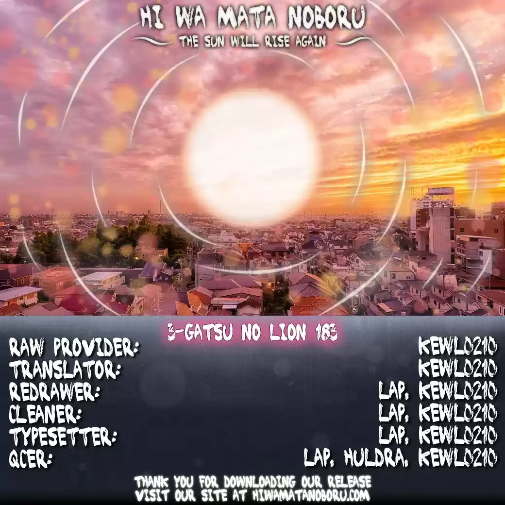 3-Gatsu No Lion Chapter 183