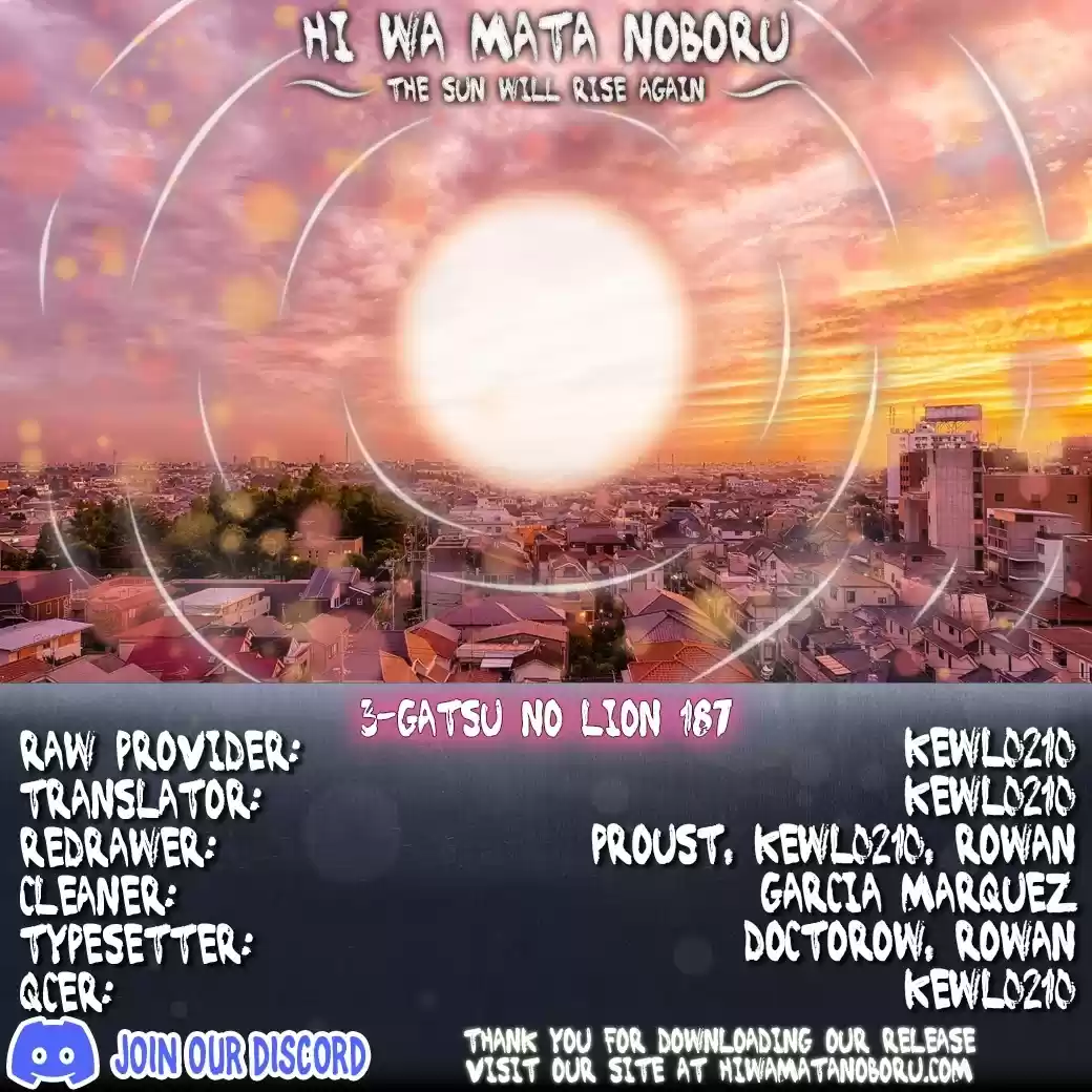 3-Gatsu No Lion Chapter 187