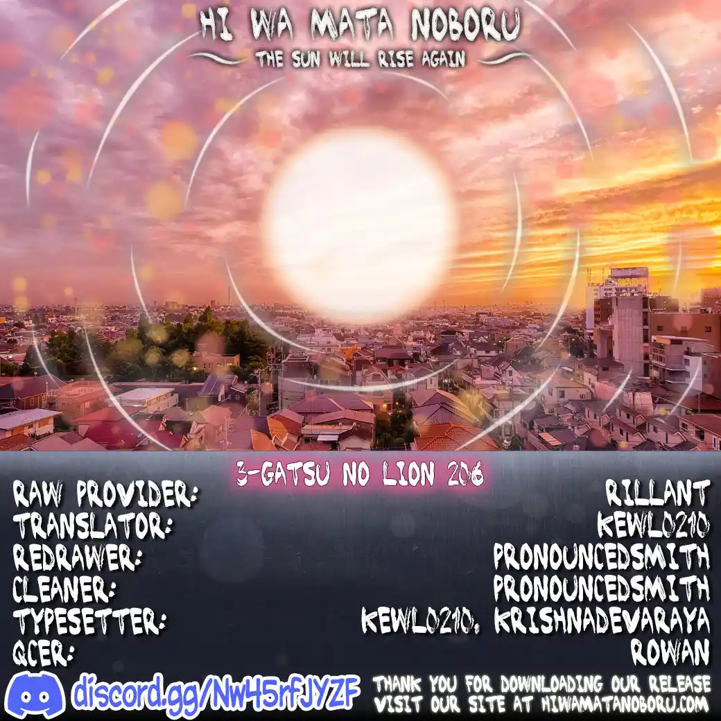 3-Gatsu No Lion Chapter 206