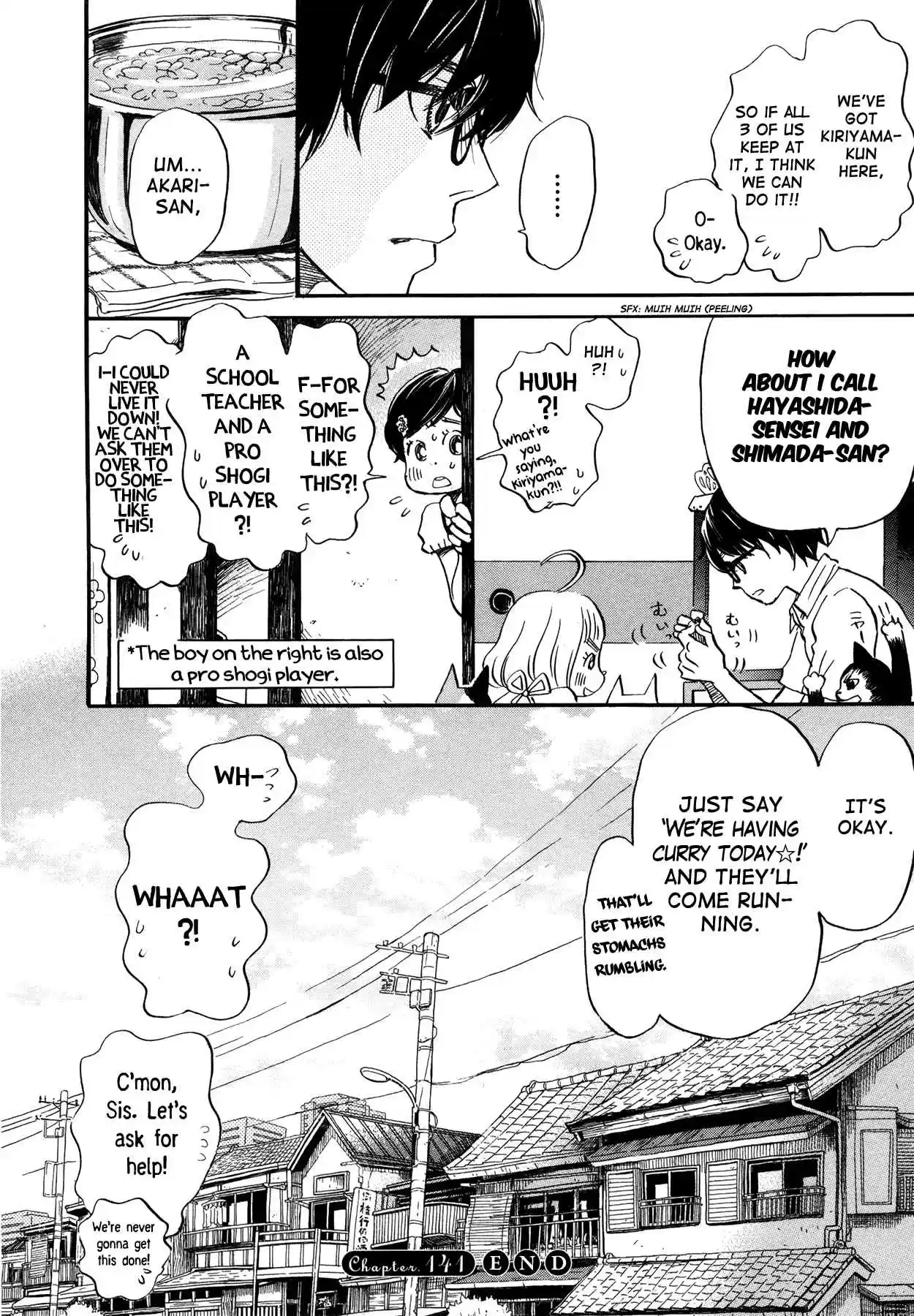 3 Gatsu no Lion Vol. 14 Ch. 141 Nostalgic Flavor (1)