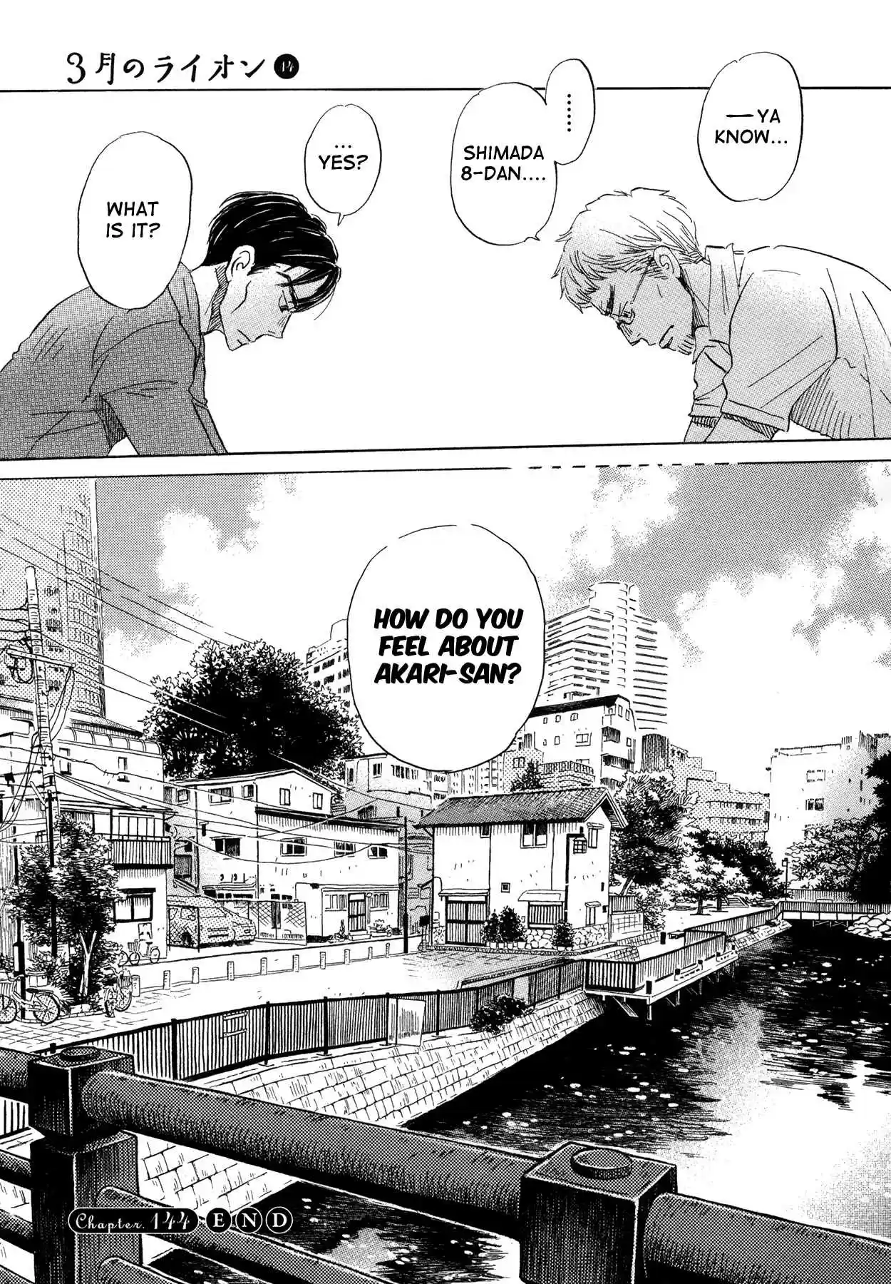 3 Gatsu no Lion Vol. 14 Ch. 144 By the Side of the Red Bridge (2)