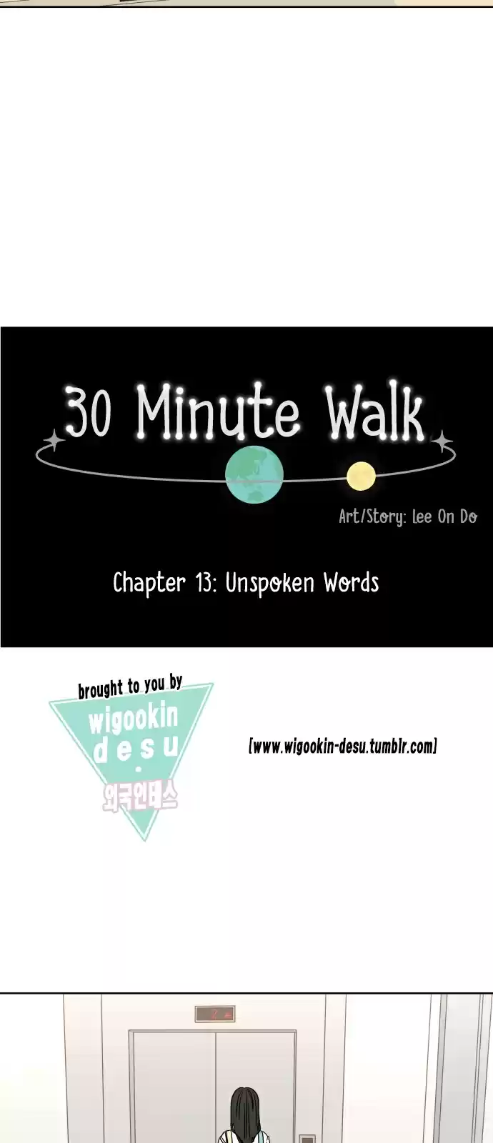30 Minute Walk Ch. 13 Unspoken Words