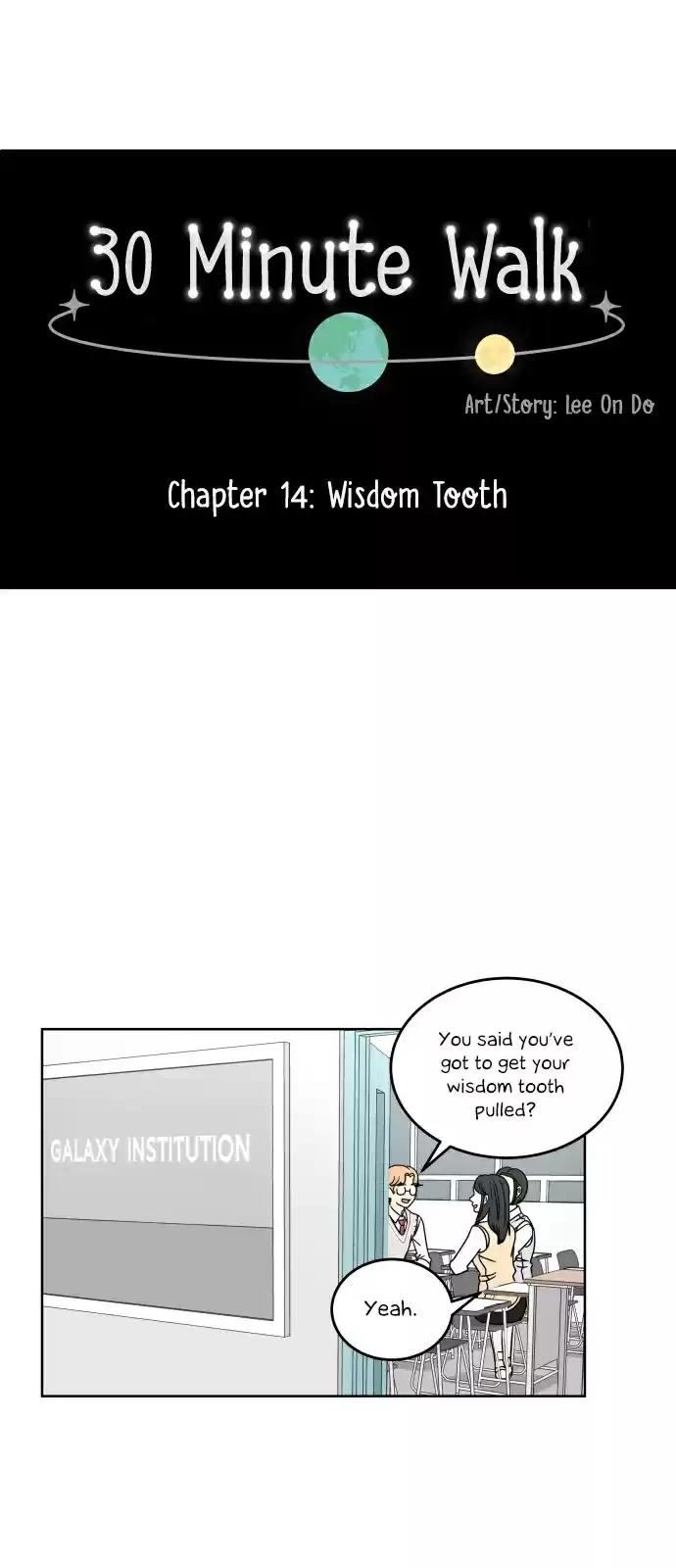 30 Minute Walk Ch. 14 Wisdom Tooth