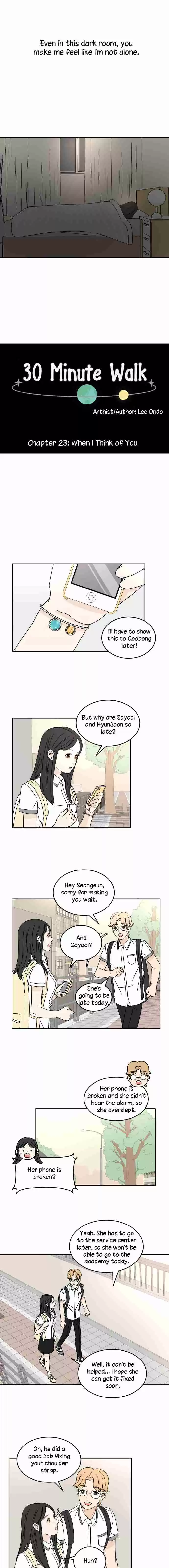 30 Minute Walk Ch. 23 When I Think Of You