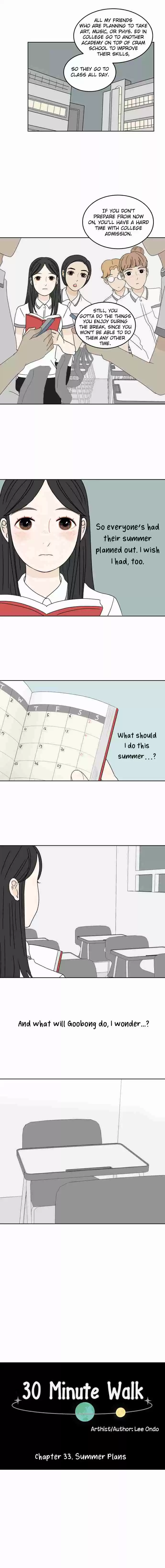 30 Minute Walk Ch. 33 Summer Plans