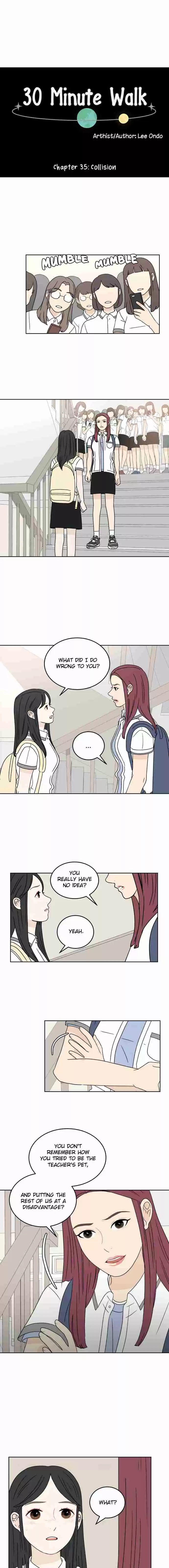 30 Minute Walk Ch. 35 Collision