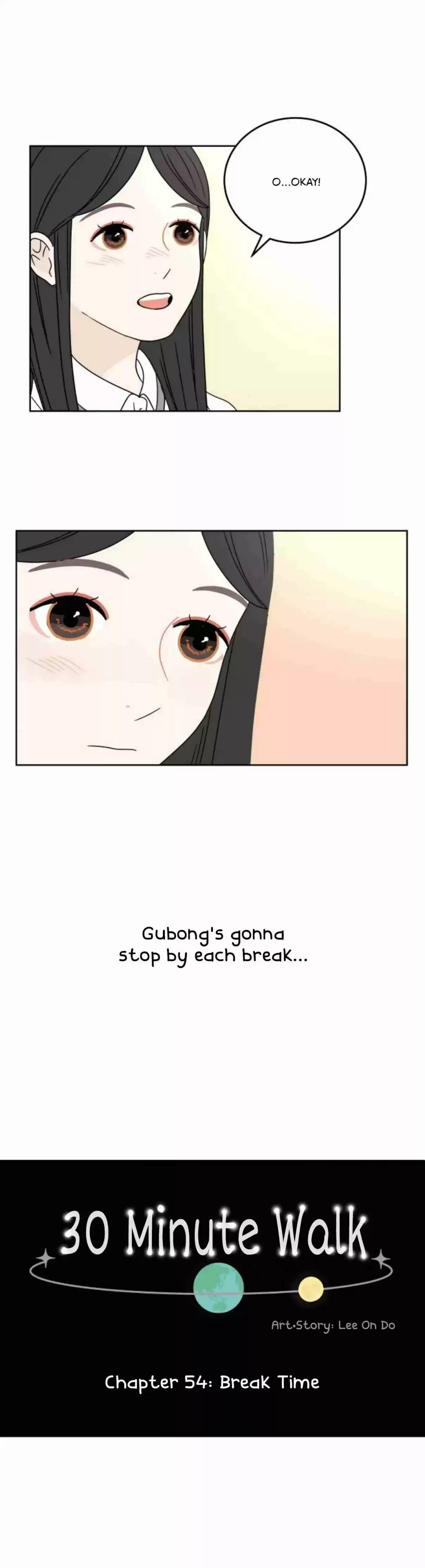 30 Minute Walk Ch. 54 Break Time