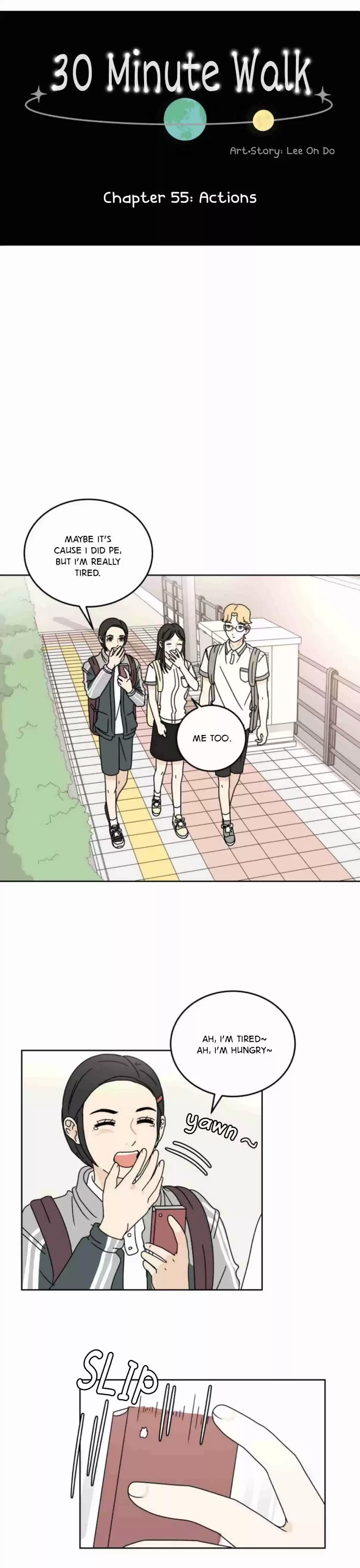 30 Minute Walk Ch. 55 Actions