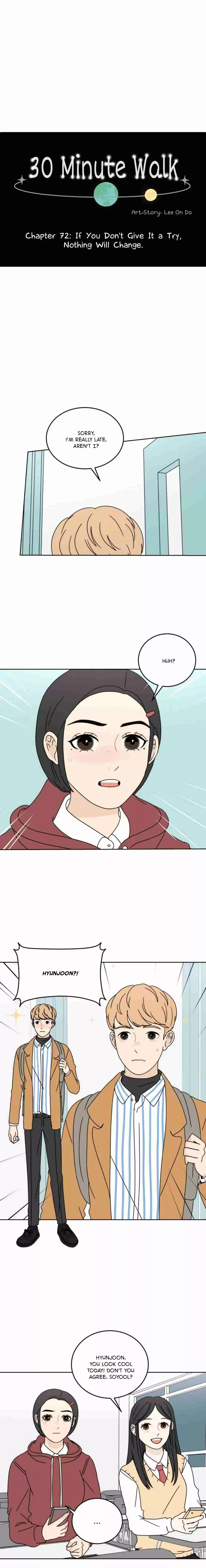 30 Minute Walk Ch. 72 If You Don't Give It a Try, Nothing Will Change