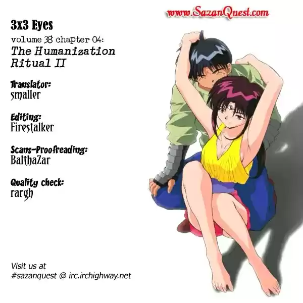 3x3 Eyes Vol. 38 Ch. 542 The Humanity Ritual Part II