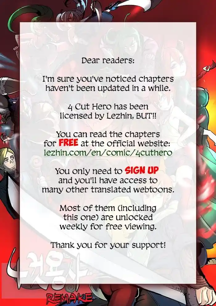 4 Cut Hero Chapter 19.1