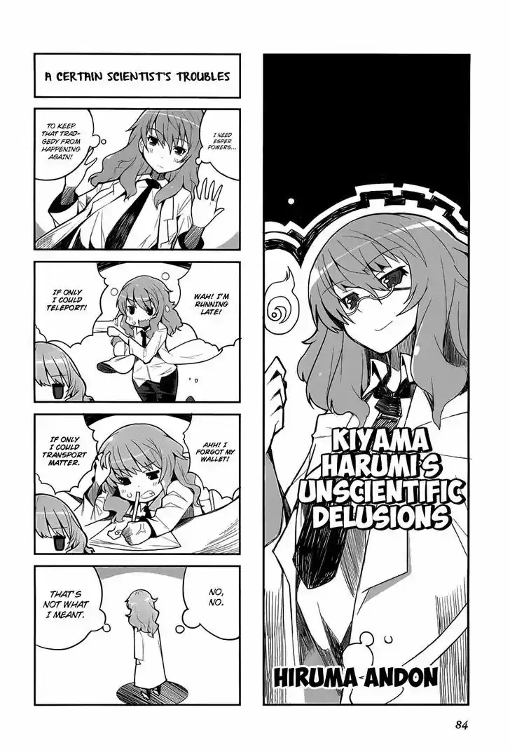 4-koma Koushiki Anthology - Toaru Kagaku no Railgun x Toaru Majutsu no Index 11