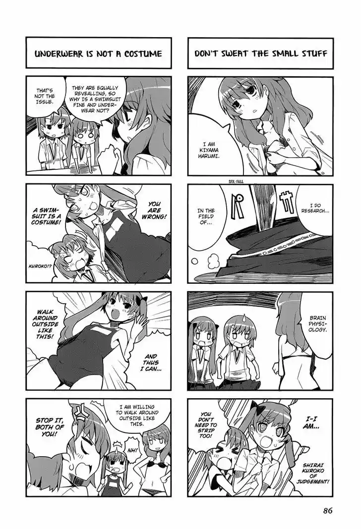 4-koma Koushiki Anthology - Toaru Kagaku no Railgun x Toaru Majutsu no Index 11