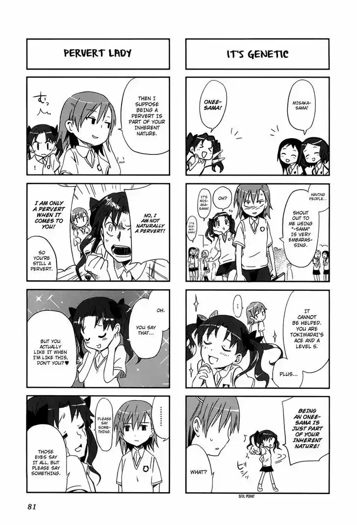 4-koma Koushiki Anthology - Toaru Kagaku no Railgun x Toaru Majutsu no Index 11