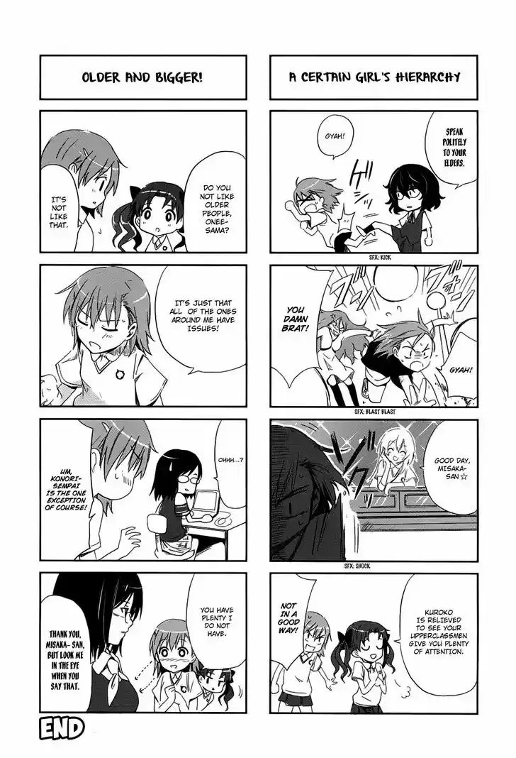 4-koma Koushiki Anthology - Toaru Kagaku no Railgun x Toaru Majutsu no Index 11