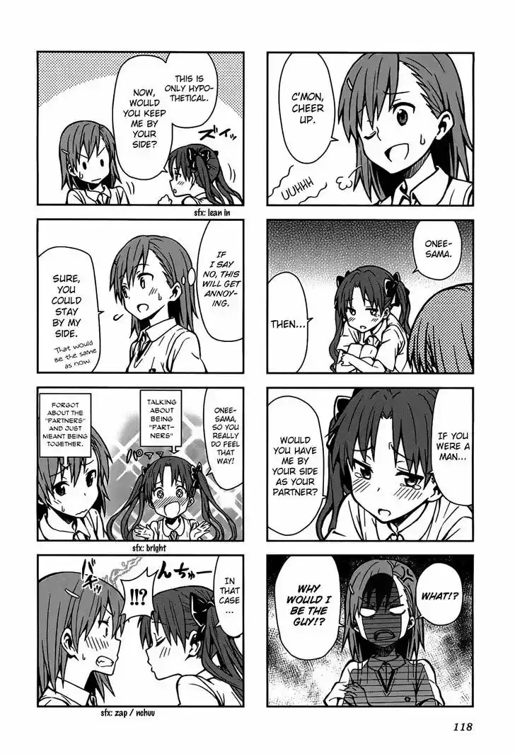 4-koma Koushiki Anthology - Toaru Kagaku no Railgun x Toaru Majutsu no Index 14