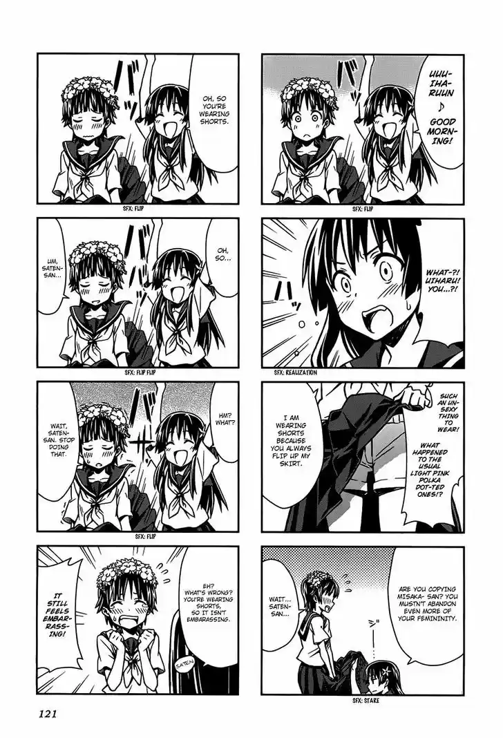 4-koma Koushiki Anthology - Toaru Kagaku no Railgun x Toaru Majutsu no Index 14