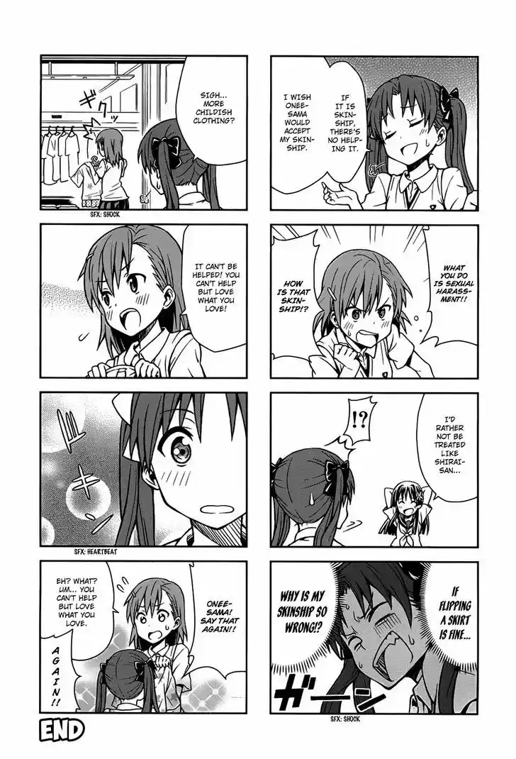 4-koma Koushiki Anthology - Toaru Kagaku no Railgun x Toaru Majutsu no Index 14