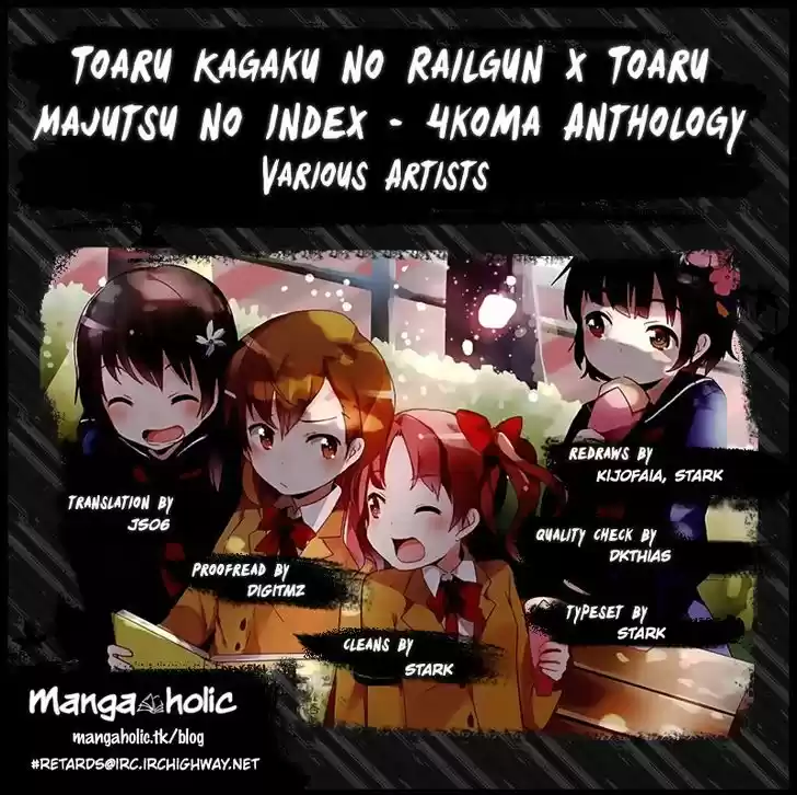 4-koma Koushiki Anthology - Toaru Kagaku no Railgun x Toaru Majutsu no Index 16