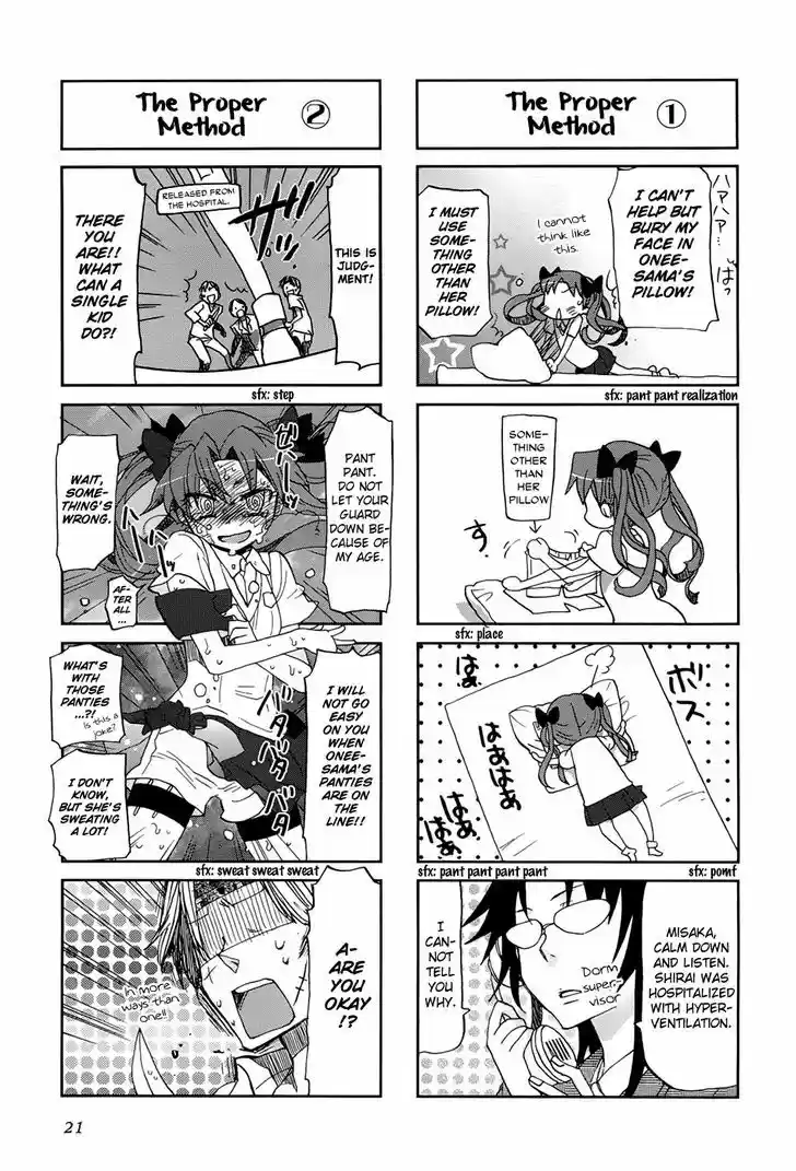4-koma Koushiki Anthology - Toaru Kagaku no Railgun x Toaru Majutsu no Index 16