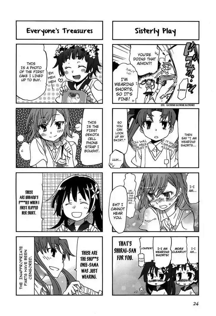 4-koma Koushiki Anthology - Toaru Kagaku no Railgun x Toaru Majutsu no Index 16