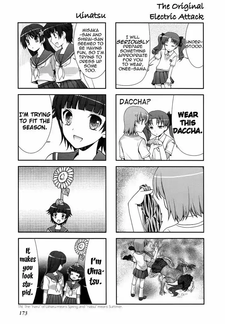 4-koma Koushiki Anthology - Toaru Kagaku no Railgun x Toaru Majutsu no Index 19