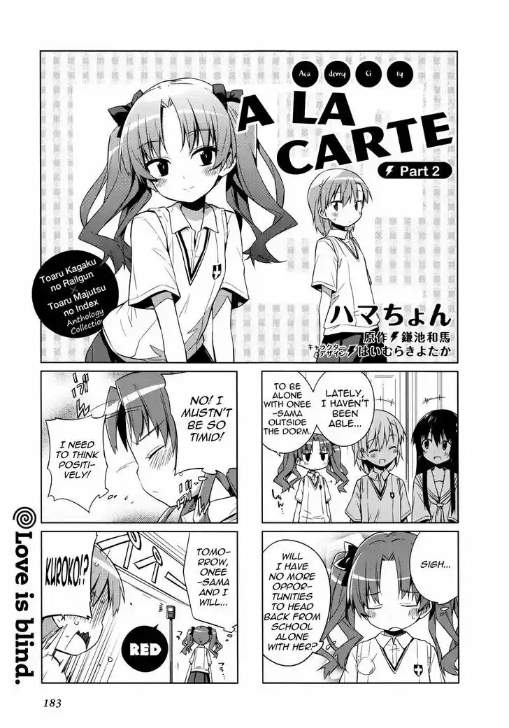 4-koma Koushiki Anthology - Toaru Kagaku no Railgun x Toaru Majutsu no Index 21