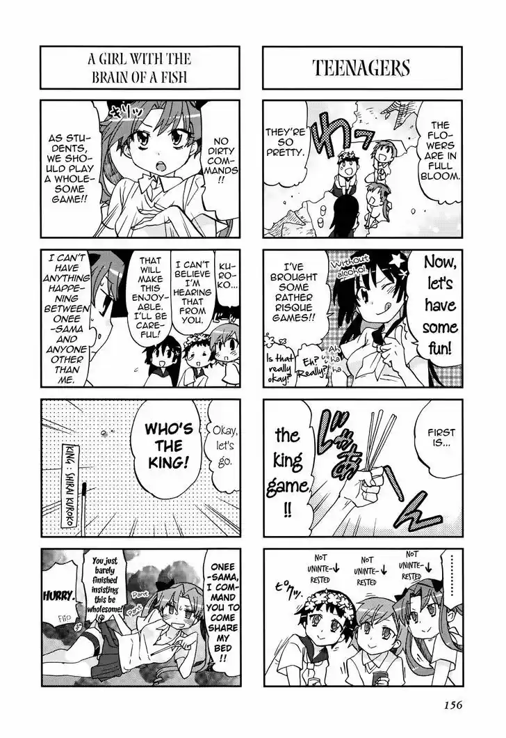 4-koma Koushiki Anthology - Toaru Kagaku no Railgun x Toaru Majutsu no Index 22