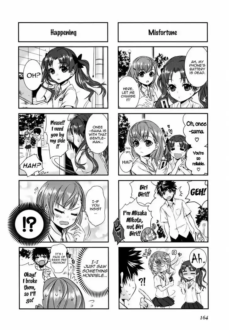 4-koma Koushiki Anthology - Toaru Kagaku no Railgun x Toaru Majutsu no Index 23