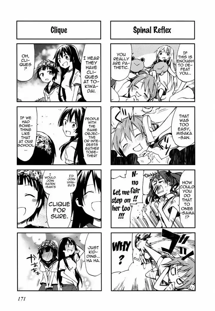 4-koma Koushiki Anthology - Toaru Kagaku no Railgun x Toaru Majutsu no Index 24