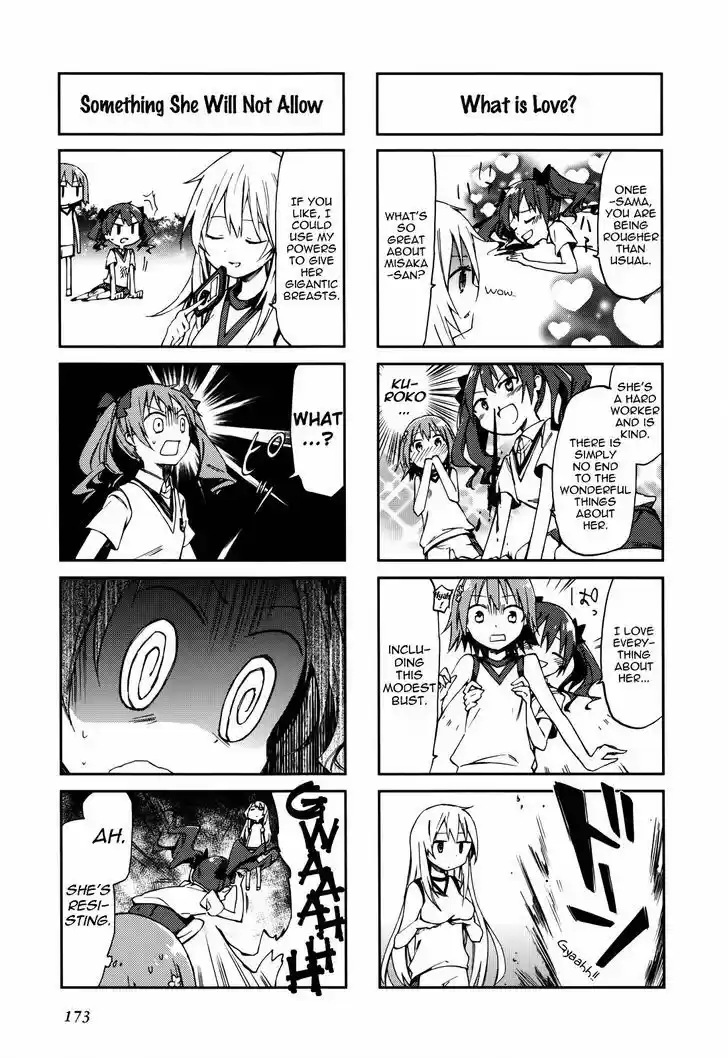 4-koma Koushiki Anthology - Toaru Kagaku no Railgun x Toaru Majutsu no Index 24