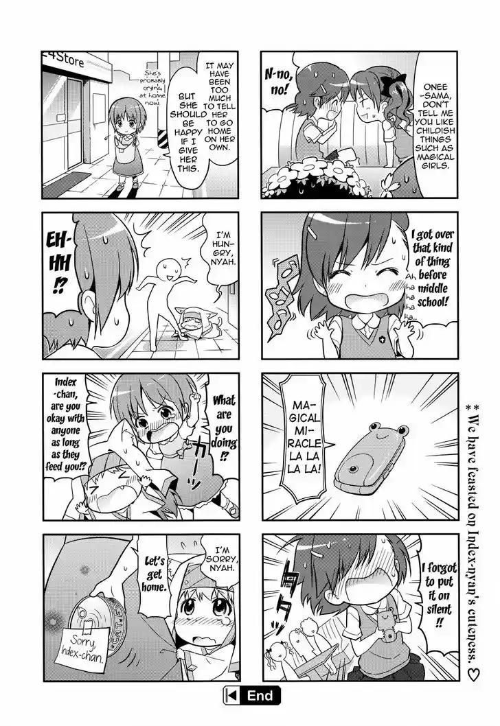 4-koma Koushiki Anthology - Toaru Kagaku no Railgun x Toaru Majutsu no Index 25