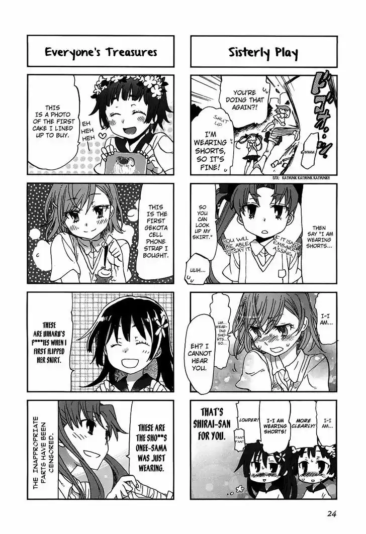 4-koma Koushiki Anthology - Toaru Kagaku no Railgun x Toaru Majutsu no Index 3