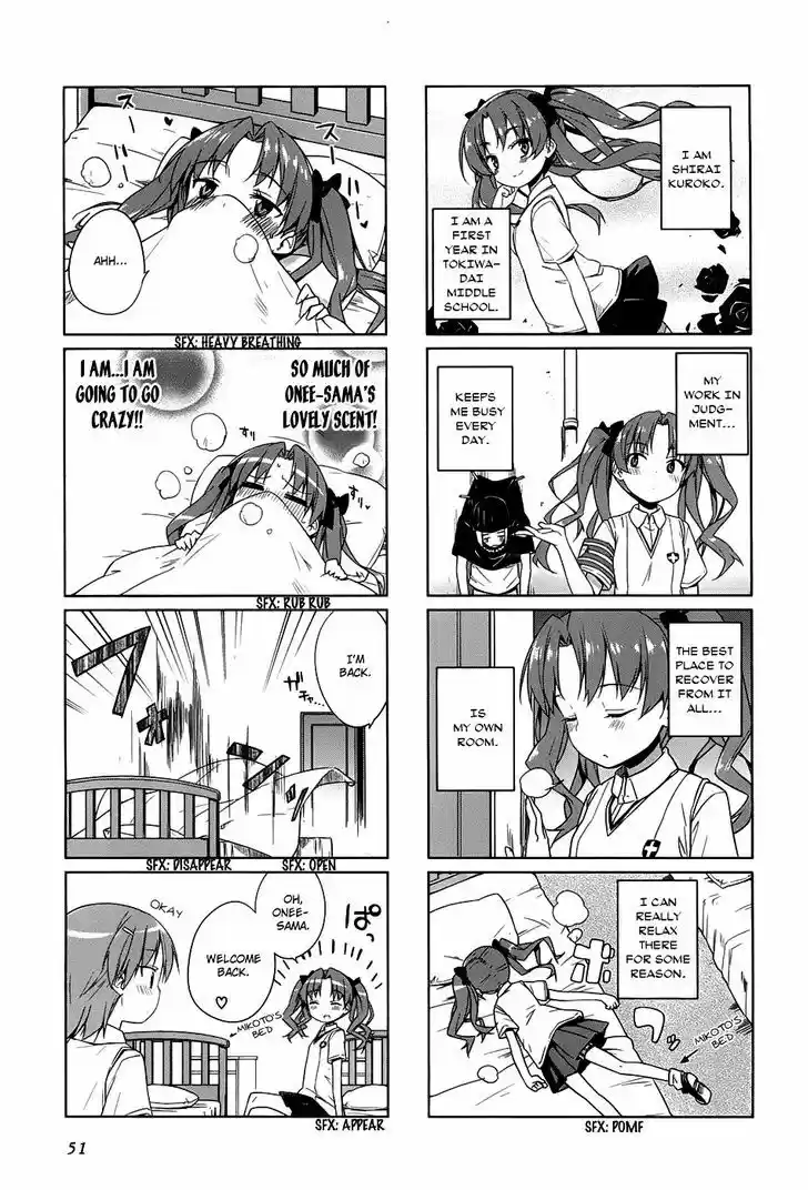 4-koma Koushiki Anthology - Toaru Kagaku no Railgun x Toaru Majutsu no Index 7